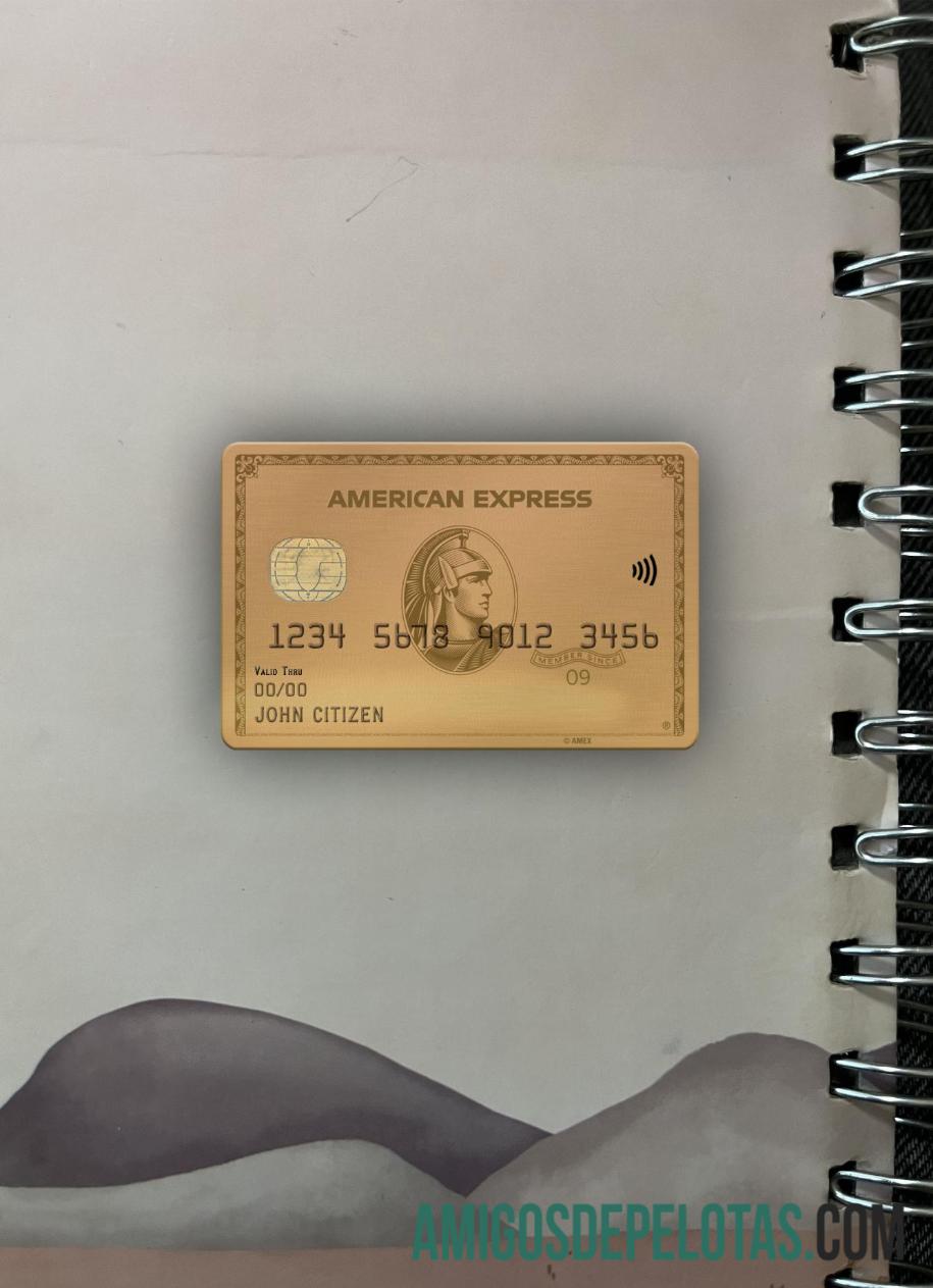 EUA Maryland Howard Personal Bank AMEX Gold Card Photolook Front baixar para verificação